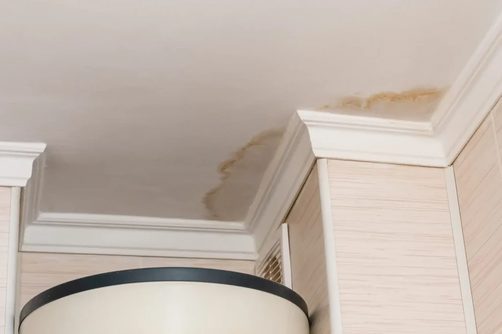 water damage, ceiling, damage